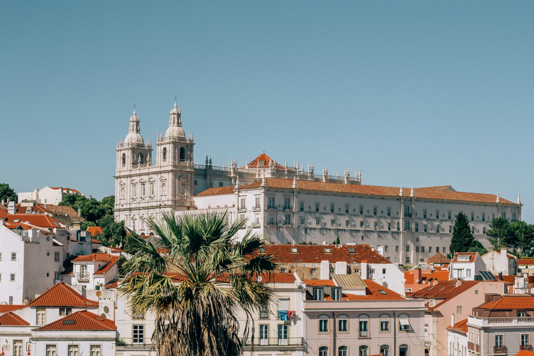 Lisbonne et le monastère de São Vicente de Fora