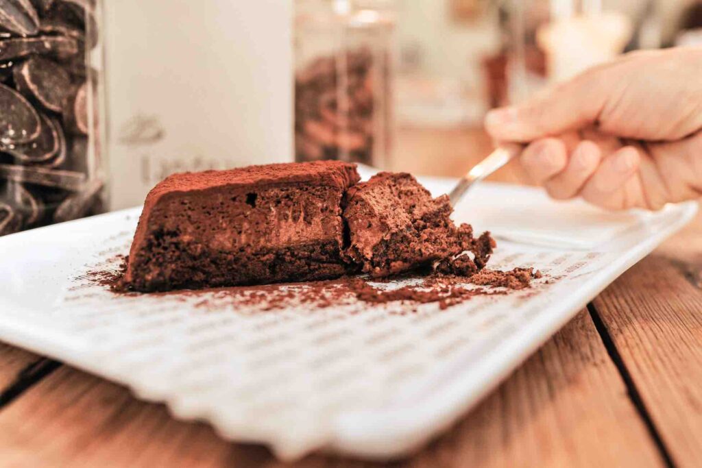 Lx Factory Insolite Lisbonne meilleur gâteau au chocolat 