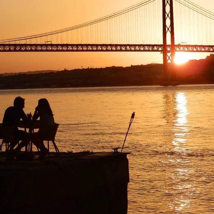 Meilleur restaurant pour voir le coucher de soleil Lisbonne