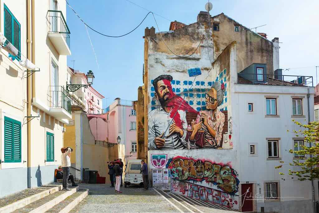 Visite street art Lisbonne
