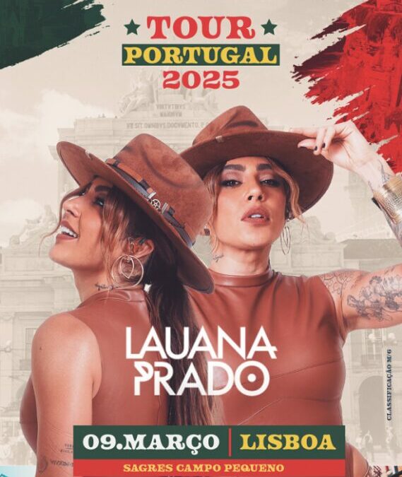 Lauana Prado en concert à Lisbonne le 9 mars 2025 !