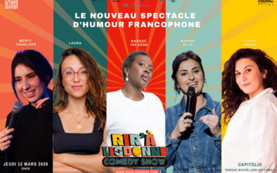 Spectacle stand-up français à Lisbonne : Rir’ à Lisbonne Comedy Show au Capitólio