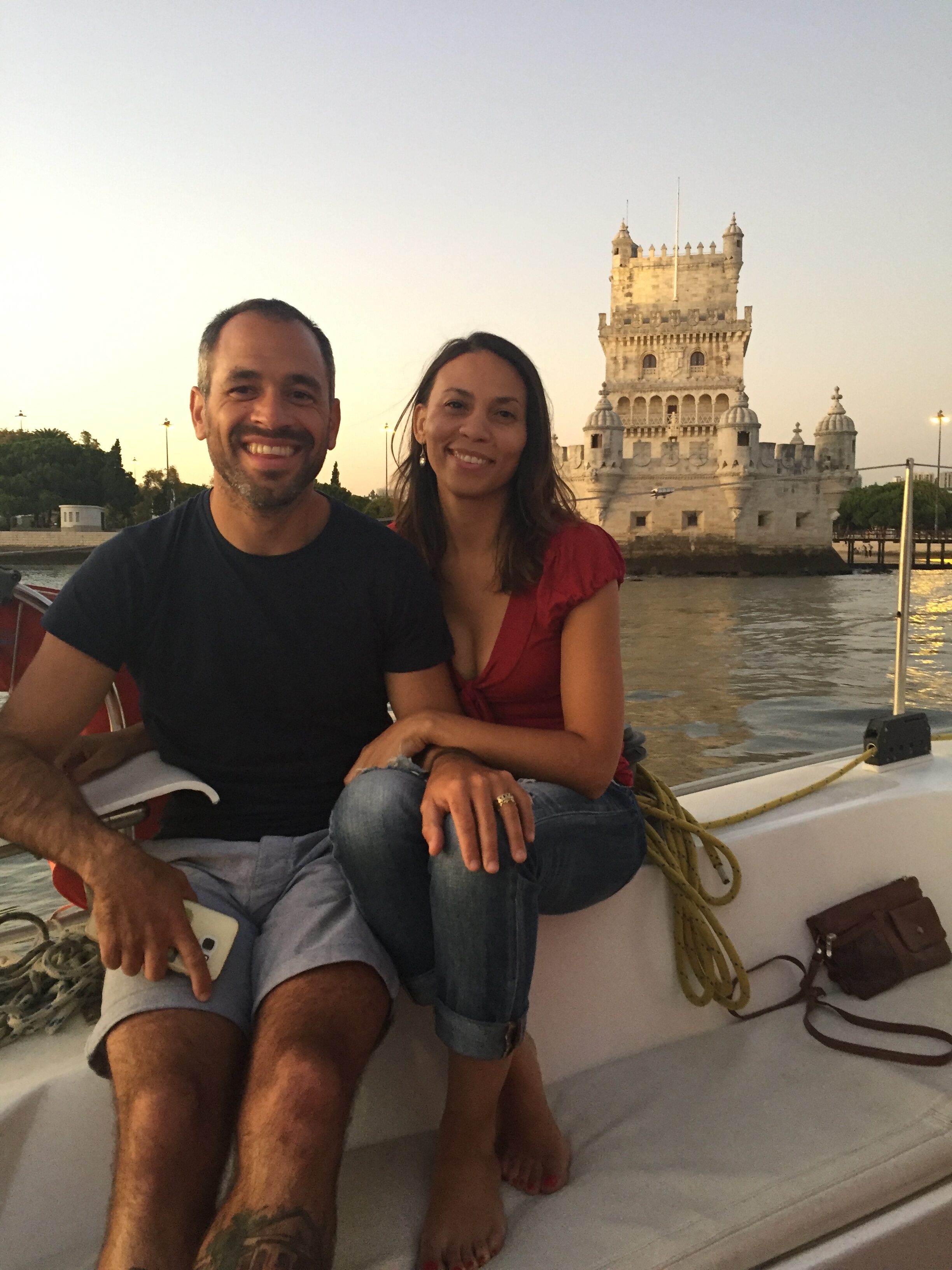 Excursion privée catamaran romantique- organisé par Où sortir à Lisbonne - Clients Heureux